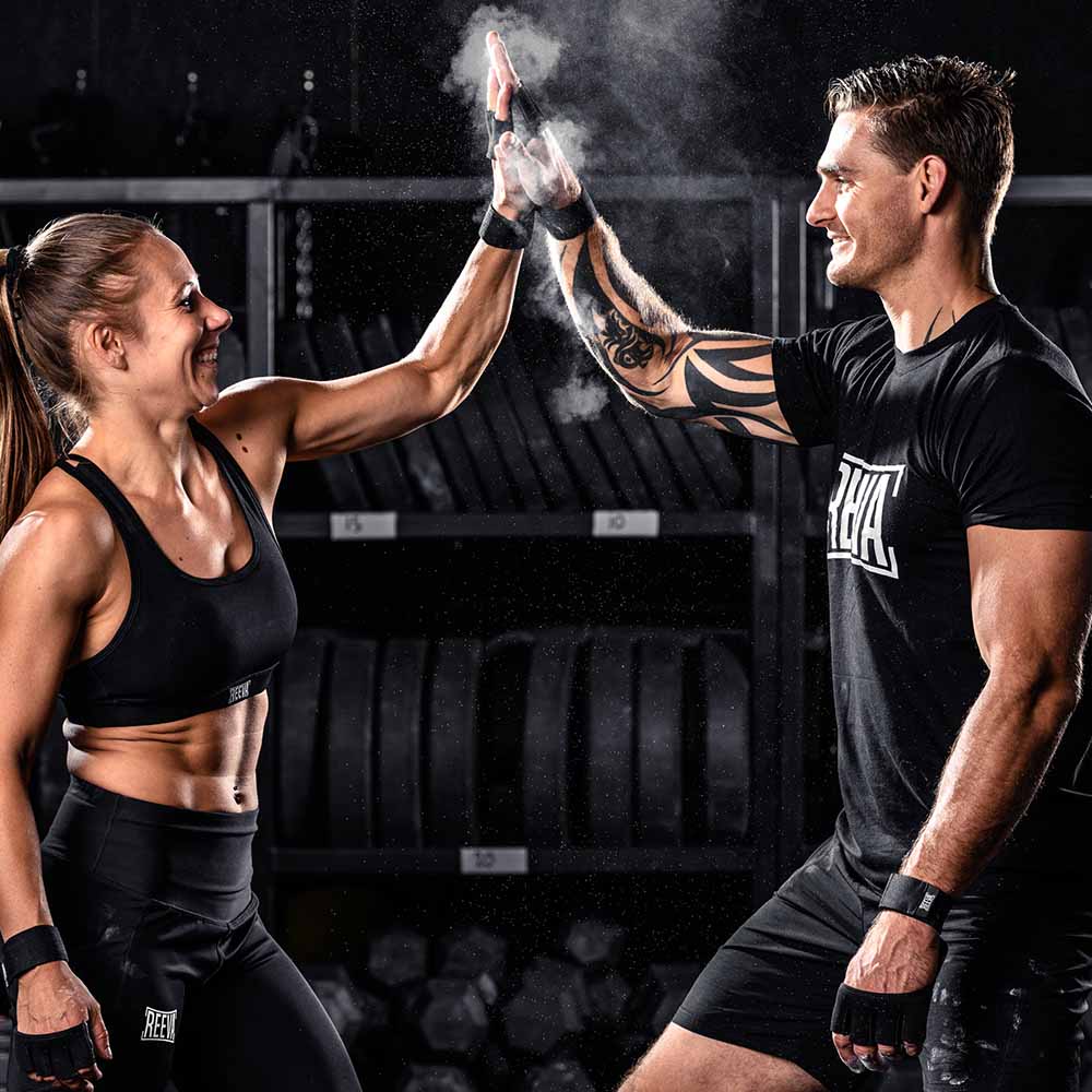 Reeva sporthandschoenen - sport handschoenen deluxe 2.0 - crossfit handschoenen - crossfit grips - reeva fitness 7