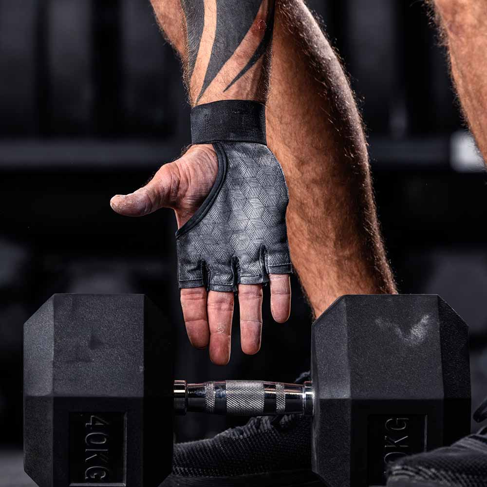Reeva sporthandschoenen - sport handschoenen deluxe 2.0 - crossfit handschoenen - crossfit grips - reeva fitness 3