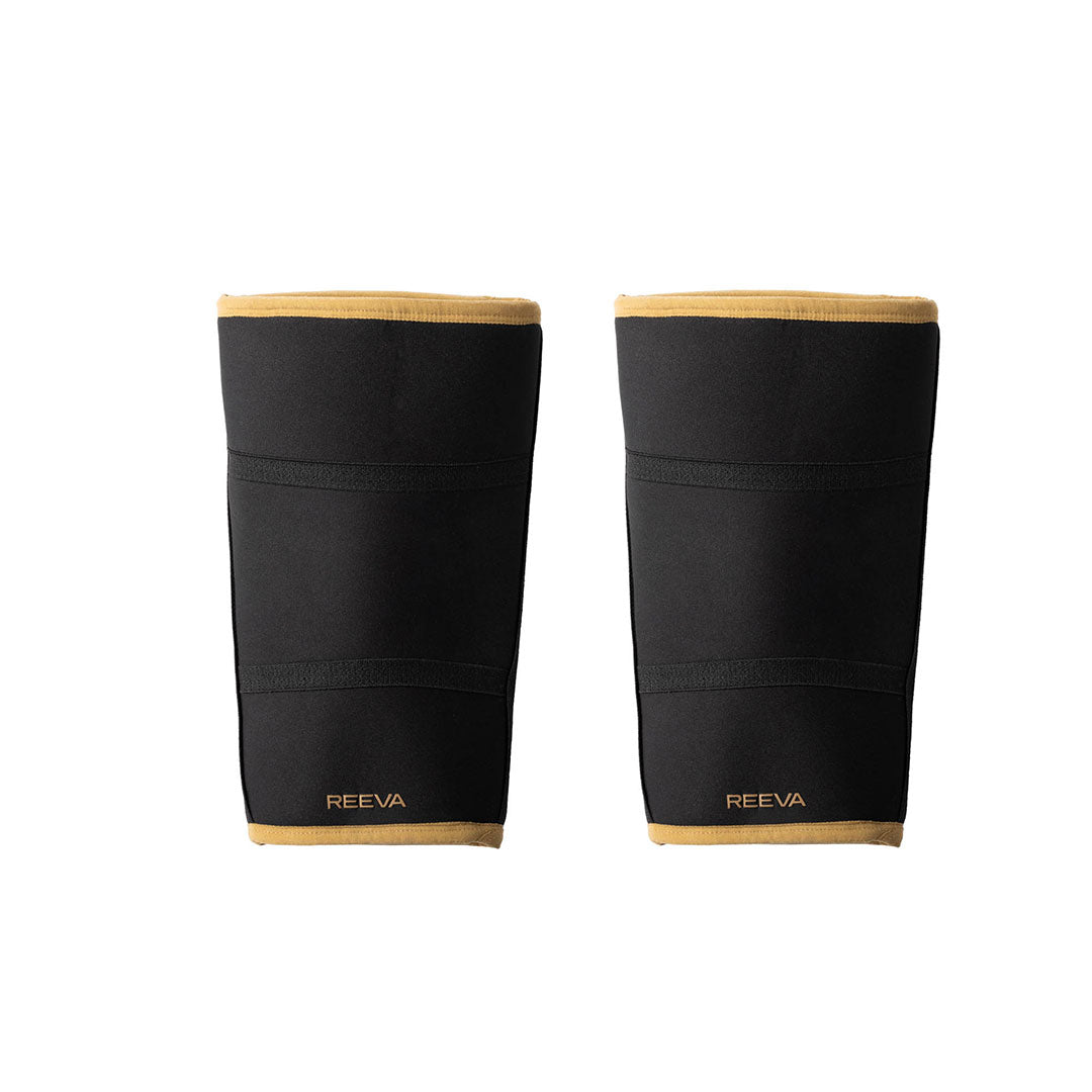 Powerlifting Knee Sleeves Gold (7MM)