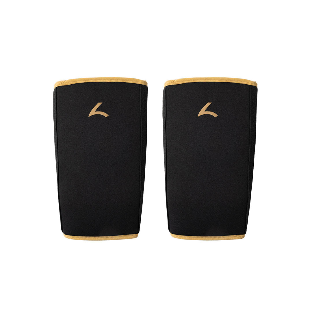 Powerlifting Knee Sleeves Gold (7MM)