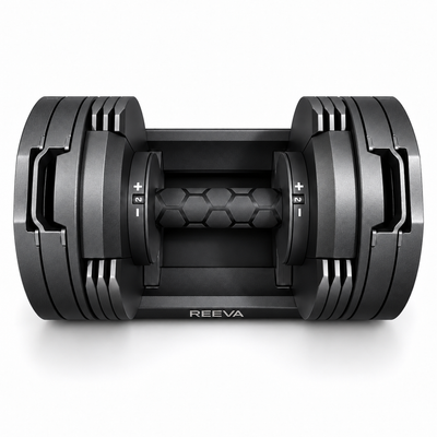 Reeva Full Steel Adjustable Dumbells 32KG set of 2 (64KG)