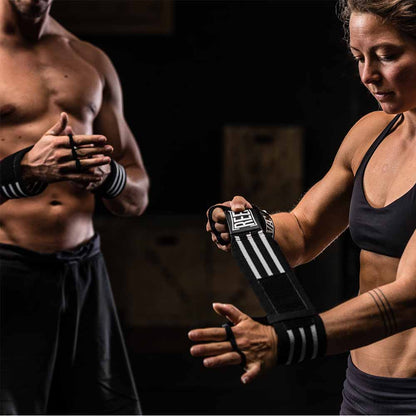Reeva kangaroeleer crossfit grips wrist wraps  - Sporthandschoenen - sport handschoenen - Reeva 2