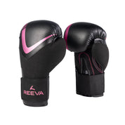 Boxing Gloves Leather - Pink