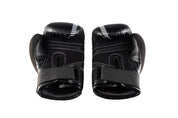 Boxing Gloves Leather - Silver