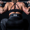 Reeva nylon gewichtshefriem - Liftingbelt - Lifting belt - sportschool riem - Reeva fitness 4